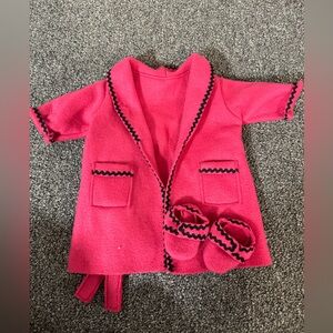 American Girl Pleasant Company Original - Fleece Robe & slippers